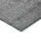 Homeroots 3' X 5' Gray And Smoky Black Abstract Washable Indoor Outdoor Area Rug 609316 - alternate 9
