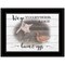 Homeroots We Go Together Like Bacon and Eggs Black Framed Print Wall Art 406372 - alternate 1