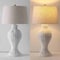 Jonathan Y Elicia 31 in. Coastal Bohemian Hand Woven Water Hyacinth Urn LED Table Lamp, White JYL1015D - alternate 9