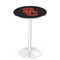 Holland Bar Stool Co 36" Chrome USC Trojans Pub Table, 36" dia. Top L214C3636SouCal - alternate 1