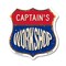 Signmission Captain's Workshop, 18 Inch X 18 Inch, Plastic Sign SHI-P-18-489-CAPTAIN - alternate 1