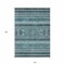 Homeroots 10' X 14' Teal Blue Ivory And Gray Southwestern Washable Indoor Outdoor Area Rug 582865 - alternate 9