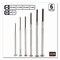 Great Neck Precision Screwdriver Set, Six-Piece, Phillips/Slotted, Assorted Lengths, Polished Steel Handles GP6C - alternate 18