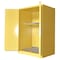 Securall Flammable Drum Storage Cabinet, 75 Gallon, 1 Shelves, 43 in W x 65 in H x 31 in D, Yellow V175 - alternate 1