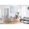 Reso 72 in. x 80 in.Bi-Parting Solid Core White Primed French Door Catch Ball Frosted Glass Matte Black RID-7280-1LTF-MB-T - alternate 10