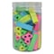 Westcott Erasers Fun Pack, Assorted Colors, 80PK 17795 - alternate 5