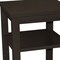 Homeroots 28" Brown Solid Wood Nightstand 548323 - alternate 5