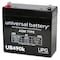 Upg Sealed Lead Acid Battery, 4 V, 9Ah, UB490, F1 Faston Tab Terminal, AGM Type D5798 - alternate 1