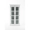 Homeroots 75in White Wood and Glass Double Door Storage Cabinet 397837 - alternate 9