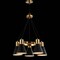 Jonathan Y Apollo 22" 5-Light Metal LED Pendant, Black/Brass Gold JYL6135A - alternate 15