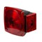 Grote Trailer Light - Stop/ Turn/ Tail Light With Side marker Light; Incandescent Bulbs; Square Housing; R 52302-5 - alternate 1