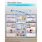 Black&Decker 20.1 cu. Ft. Top Mount Refrigerator / Freezer- Black BR2010JB - alternate 8