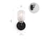 Vidalite Seren Matte Black Wall Sconce Light with Handmade Glass Shades, Modern Style Wall Lamp CE1009388 - alternate 8