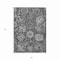 Homeroots 5' X 8' Gray And Ash Gray Damask Washable Indoor Outdoor Area Rug 609073 - alternate 8