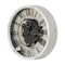 Homeroots Rustic White Industrial Gear Vintage Wall Clock 401297 - alternate 5