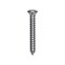 Auveco 10 x 1 1/4in #8 Head Phillips Oval Head Tapping Screw Chrome, 100PK 2734 - alternate 1