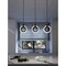 Afx Halo 3-Light Linear Pendant, 120V, 54W, 5 CCT, Black HLOP08LAJUDBKLNR3 - alternate 4