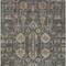 Homeroots 9' X 12' Gray Silver And Beige Oriental Washable Indoor Outdoor Area Rug 582078 - alternate 9