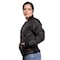 Game Workwear Women's Diamond Quilt Jacket, Nylon Tafetta, Full Zip Front, Navy, M 1221-JW - alternate 3