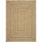 Homeroots 4' X 6' Natural And Brown Handmade Indoor Outdoor Area Rug 552802 - alternate 1