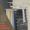 Campior Space Saving Pants Hangers 2 Pack, 6-Layer S-Type Stainless Steel, Anti-Slip, White CMPSSHANWHT-2pk - alternate 6