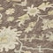 Homeroots 5' X 8' Chocolate And Beige Floral Washable Indoor Outdoor Area Rug 605194 - alternate 9