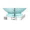 Jonathan Y Estelle 26" Glass and Crystal LED Table Lamp, Aqua JYL2003A - alternate 9