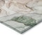 Homeroots 8' X 10' Gray and Gold Abstract Washable Non Skid Indoor Outdoor Area Rug 559165 - alternate 4
