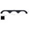 Icon Triple Axle Fender Skirt FS4351 for Forest River - Black 14351 - alternate 2