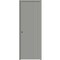 Sartodoors Sliding Pocket Door 30 x 80 inches, BASIC 0111 Dove Grey, Kit Rail Hardware, Solid Wood Interior BASIC0111PD-MAG-30 - alternate 1