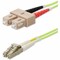 Add-On Addon 15M Lc (Male) To Sc (Male) Lime Green Om5 Duplex Fiber Patch ADD-SC-LC-15M5OM5 - alternate 2