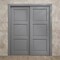 Sartodoors Sliding Closet Bypass Doors 84 x 80 inches, Ego 5010 Painted Grey Oak, Rails Hardware Set, Wood S EGO5010DBD-SEK-84 - alternate 5