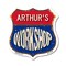 Signmission Arthur's Workshop, 6 Inch X 6 Inch, Plastic Sign SHI-P-6-489-ARTHUR - alternate 1