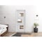 Vdomdoors Sliding Pocket Door 32x80 inches with Opaque Glass Sete 6999 White Silk with Mirror Kit Rail SETE6999PD-WS-32 - alternate 4