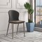 Leisuremod Mosaic Collection Modern Dining Chair in Charcoal Fabric, 4PK MC44CH4 - alternate 10