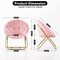 Simple Deluxe Comfy Chairs for Bedroom, Faux Fur Saucer Chair for Adults, Oversized Comfy Soft Saucer Chair, Padd 3A88CHAIRYL38PNK01 - alternate 6