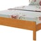 Homeroots Brown Solid Wood Queen Bed Frame 523628 - alternate 9