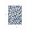 Homeroots 5' X 8' Navy Blue And Ivory Abstract Washable Indoor Outdoor Area Rug 614372 - alternate 9