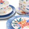 Spice By Tia Mowry Goji Blossom 12 Piece Fine Ceramic Dinnerware Set in Blue 97186.12 - alternate 8