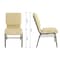 Flash Furniture Fabric Church Chair w/Book Rack, Beige XU-CH-60096-BGE-BAS-GG - alternate 10