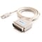 C2G C2G 6ft USB IEEE-1284 Parallel Printer Adapter Cable - Type A Male, Centronics Male - 6ft - Beige 16898 - alternate 6