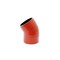 Hps Performance Silicone Intercooler Boot Hose with Clamps, Orange, , replace OEM part # 6C3Z-6C640-A 57-2228 - alternate 4