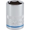 Channellock 1/2'' Drive 18 mm 6-Point Shallow Metric Socket 302811 - alternate 1