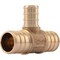 Sharkbite Reducing Pipe Tee, 3/4 x 1/2 in, 200 psi Pressure UC412LFA - alternate 11