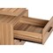 Homeroots 71" Brown and Black L Shape Computer Desk With Three Drawers 489938 - alternate 10