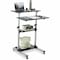 Mount-It Adjustable Rolling Computer Desk MI-7940B - alternate 8