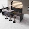 Apollo Tile Regalia 24x24 in. Ivory White Matte Color Body Porcelain Marble-look Vein Large Tile, 4PK APLVEL88ORO2424 - alternate 6