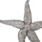 Homeroots 15" Antiqued Silver Resin Starfish Hanging Dimensional Sculpture 401228 - alternate 8