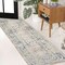 Jonathan Y Rosalia Cottage Medallion Navy/Beige 2 ft. x 8 ft. Runner Rug MDP401C-28 - alternate 1