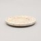 Homeroots 13" Natural And White Distressed Solid Wood Geometric Handmade Round Charger Plate 633182 - alternate 9